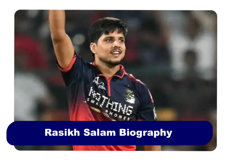 Rasikh Salam Biography