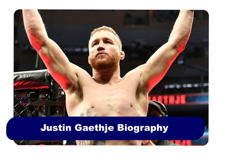 Justin Gaethje Biography
